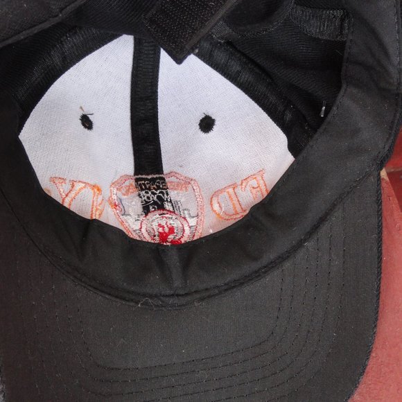 FDNY New York embroidered city Logo Patch Ball cap~EUC~Hook loop back~NYFD - Picture 4 of 4